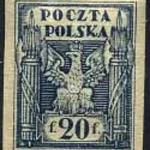 WYDANIE MINISTERSTWA P i T DLA OBSZARÓW BYŁEGO ZABORU PRUSKIEGO I OBSZARÓW CZĘŚCI ZABORU ROSYJSKIEGO PO OKUPACJI NIEMIECKIEJ - Wydanie w walucie markowej