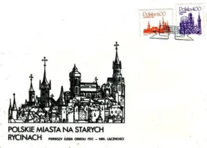 Polskie miasta na starych rycinach