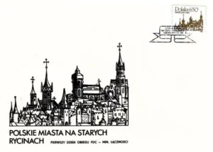 Polskie miasta na starych rycinach