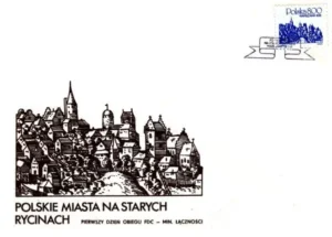 Polskie miasta na starych rycinach