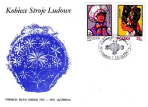 Kobiece stroje ludowe