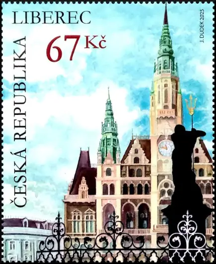 Zabytkowe ratusze i place: Liberec