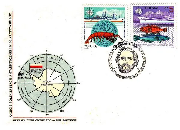 10-lecie Polskiej Stacji Arktycznej im. H. Arctowskiego