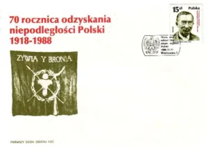 70. rocznica odzyskania niepodległości Polski 1918-1988