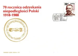70. rocznica odzyskania niepodległości Polski 1918-1988