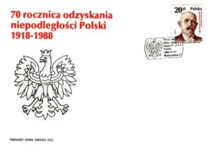 70. rocznica odzyskania niepodległości Polski 1918-1988