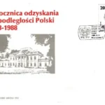 70. rocznica odzyskania niepodległości Polski 1918-1988
