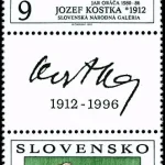 Sztuka - Józef Kostka: Wiosna oracza - faksymile sygnatury