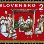 Boże Narodzenie - Szopka z łusek kukurydzy