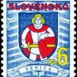 Znaczek obiegowy - Senica
