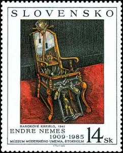 Sztuka - Endre Nemes: Barokowy Fotel