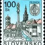 Znaczek obiegowy - Pezinok