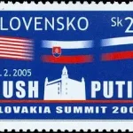 Bush - Putin: Słowacja Szczyt 2005
