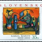 Sztuka - Karol Baron: z cyklu Cudowność martwej natury V – 1972