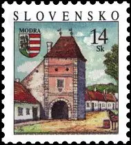 Znaczek obiegowy - Modra