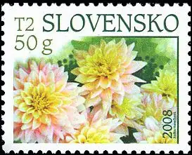 Flora - Dalia - znaczek do personalizacji