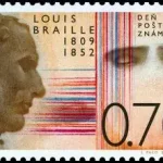 Dzień Znaczka - Louis Braille (1809 - 1852)