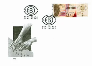 Dzień Znaczka - Louis Braille (1809 - 1852)