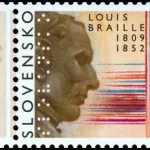 Dzień Znaczka - Louis Braille (1809 - 1852)