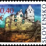 Znaczek personalizowany - zamek Topolčany