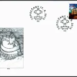 Znaczek personalizowany - zamek Topolčany