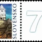 Znaczek personalizowany - zamek Topolčany