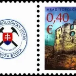 Znaczek personalizowany - zamek Topolčany