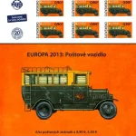 EUROPA 2013 - Pojazdy pocztowe