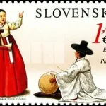 Wspólne wydanie z Koreą Południową - stroje ludowe