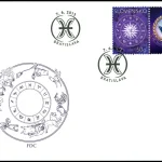 Znaczek z personalizowaną przywieszką - Zodiac