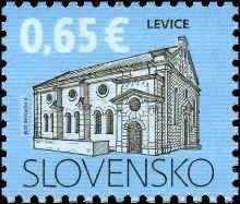 Uzupełnienie serii obiegowej - Dziedzictwo kulturowe Słowacji: Synagoga w Levice