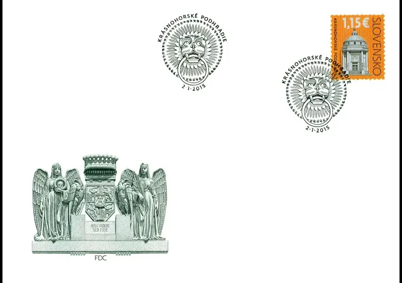 Uzupełnienie serii obiegowej - Dziedzictwo kulturowe Słowacji: Krásnohorské Podhradie - Mauzoleum Andrassy'ego