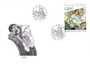 Sztuka: Alfons Mucha – obraz z hotelu Thermia Palace w Pieszczanach