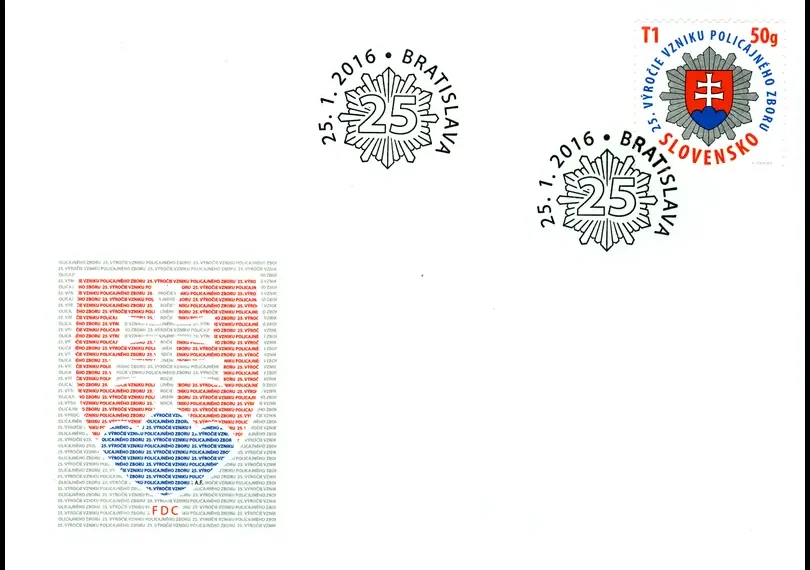 25. rocznica powstania Policji Republiki Słowackiej
