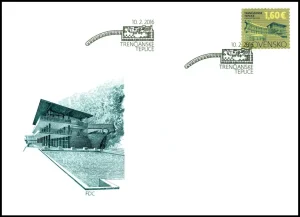 Uzupełnienie serii obiegowej - Dziedzictwo kulturowe Słowacji: Trenczańskie Teplice