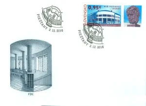 Dzień Znaczka: Budynek poczty Pieszczany 1