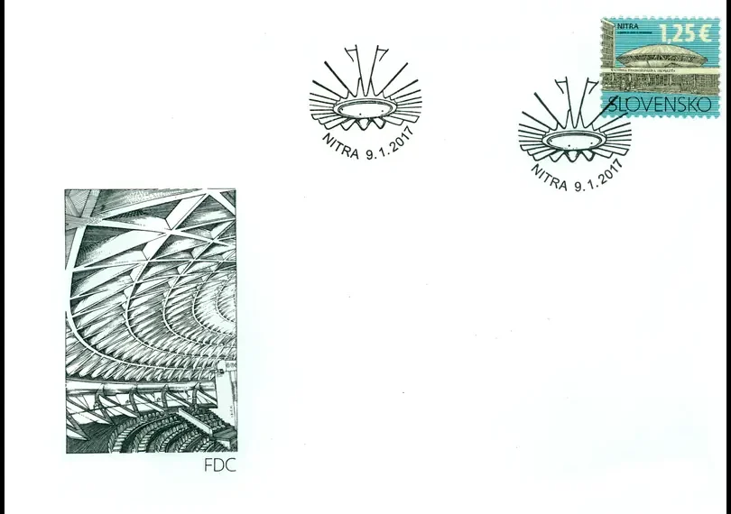 Uzupełnienie serii obiegowej - Dziedzictwo kulturowe Słowacji: Słowacki Uniwersytet Rolniczy w Nitrze