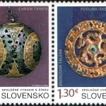 Brązowa falera z Podunajskich Biskupic (882), Srebrne kadzidło z Świątyni Famen (883)