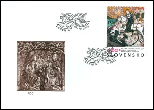 Sztuka - Szlak Gotycki Ołtarz w kościele Zwiastowania Najświętszej Marii Panny w Chyžné