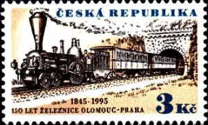 150. rocznica przybycia pierwszego pociągu z Ołomuńca do Pragi
