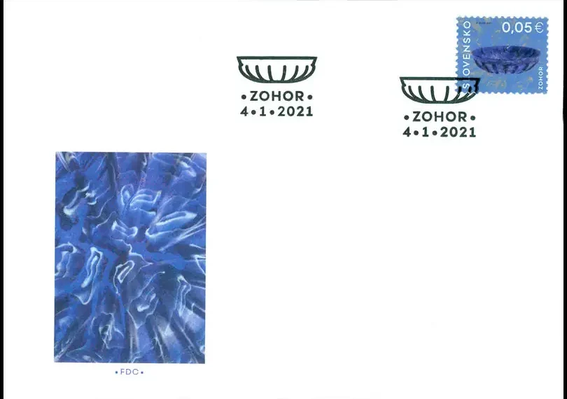 Słowacka sztuka użytkowa: Szkło rzymskie z Zohor