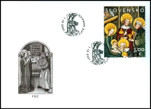 SZTUKA: Adoracja Trzech Króli - Zlaté Moravce (ok. 1450)