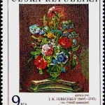 Sztuka - Galeria Narodowa w Pradze J. K. Hirschely (1695-1743): bukiet 1743