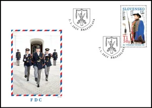 Gwardia honorowa Prezydenta Republiki Słowackiej