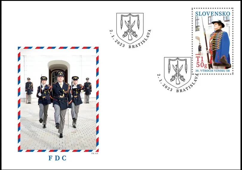 Gwardia honorowa Prezydenta Republiki Słowackiej