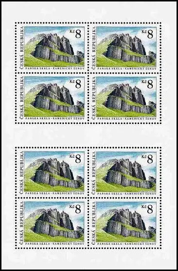 Formacje skalne Pańska Skała w Kamenický Šenov