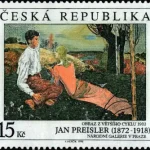 Sztuka - Jan Preisler (1872-1918): Obraz z Wielkiego cyklu, 1902