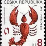 Znaczki obiegowe – znaki zodiaku: Rak