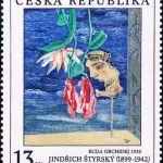 Sztuka - Jindřich Štyrský (1899-1942): Czerwona orchidea, 1939