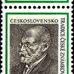 Czeska tradycja produkcji znaczków Alois Jirásek (1851-1930), pisarz